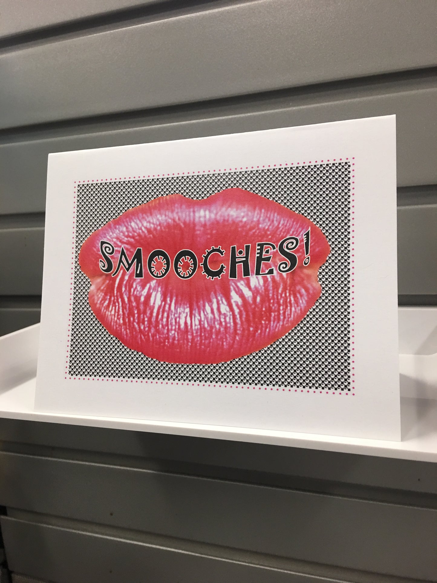 SMOOCHES! Note Card - Set of 8 cards packaged