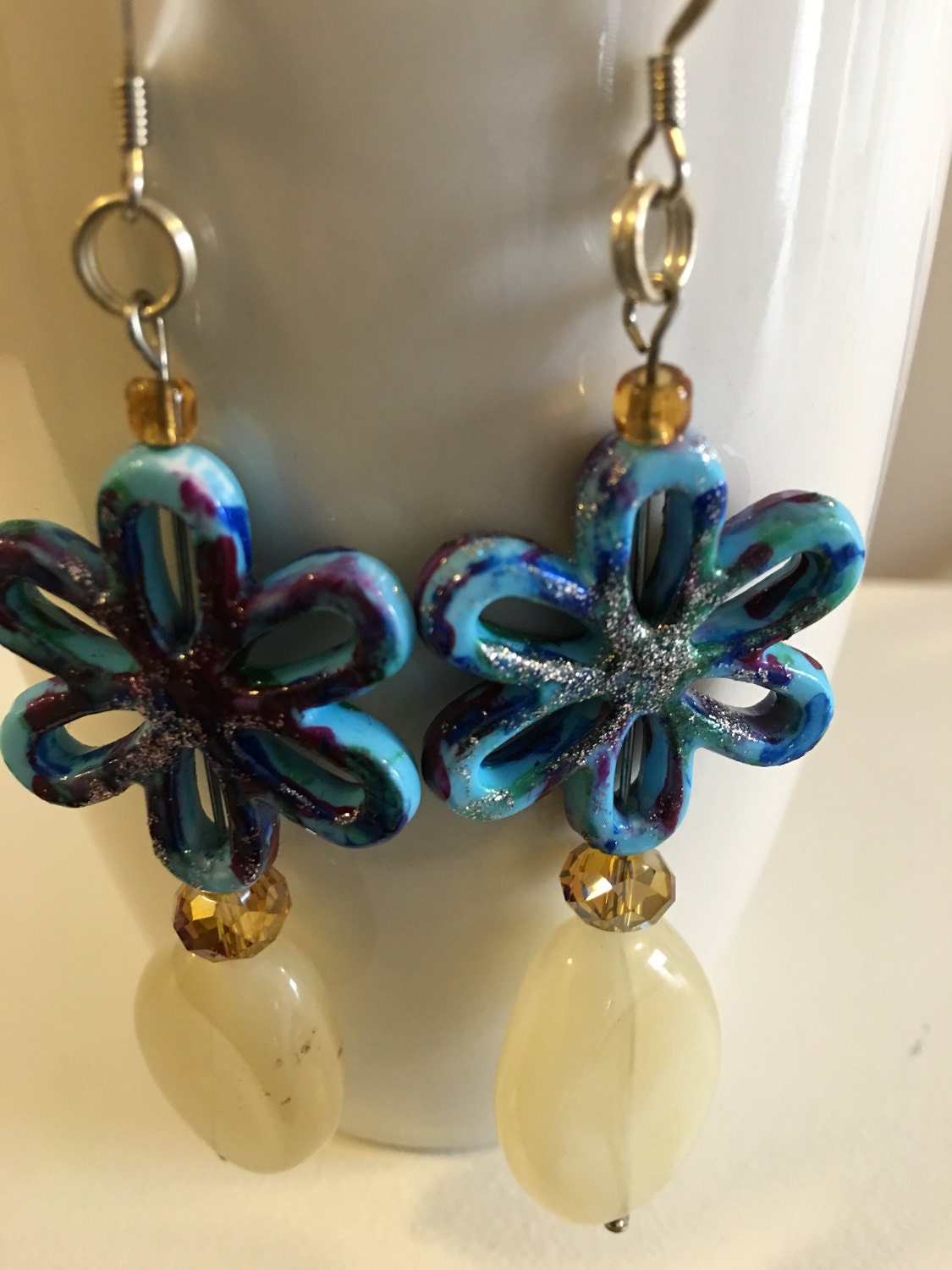 Blue Sun Flower