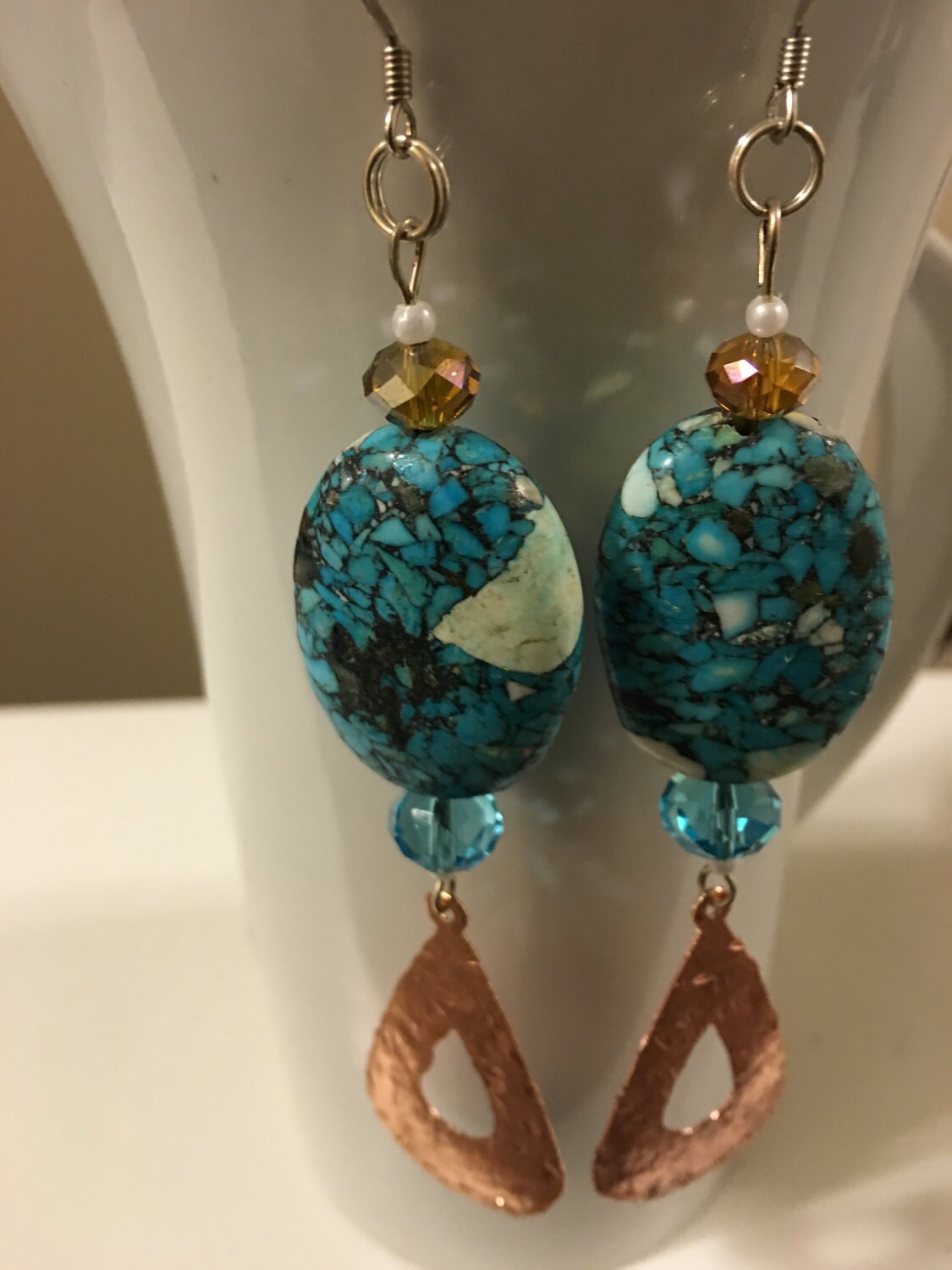 Aqua Mosaic and Copper