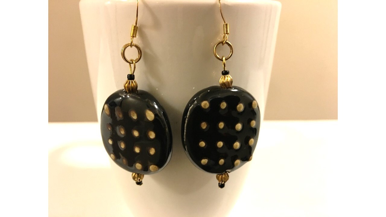Chocolate Crunch Earrings