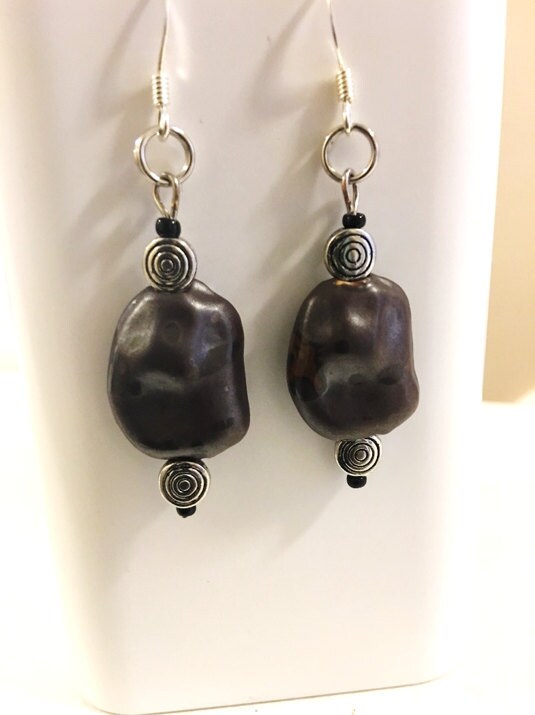 Rock Steady Drop Earrings