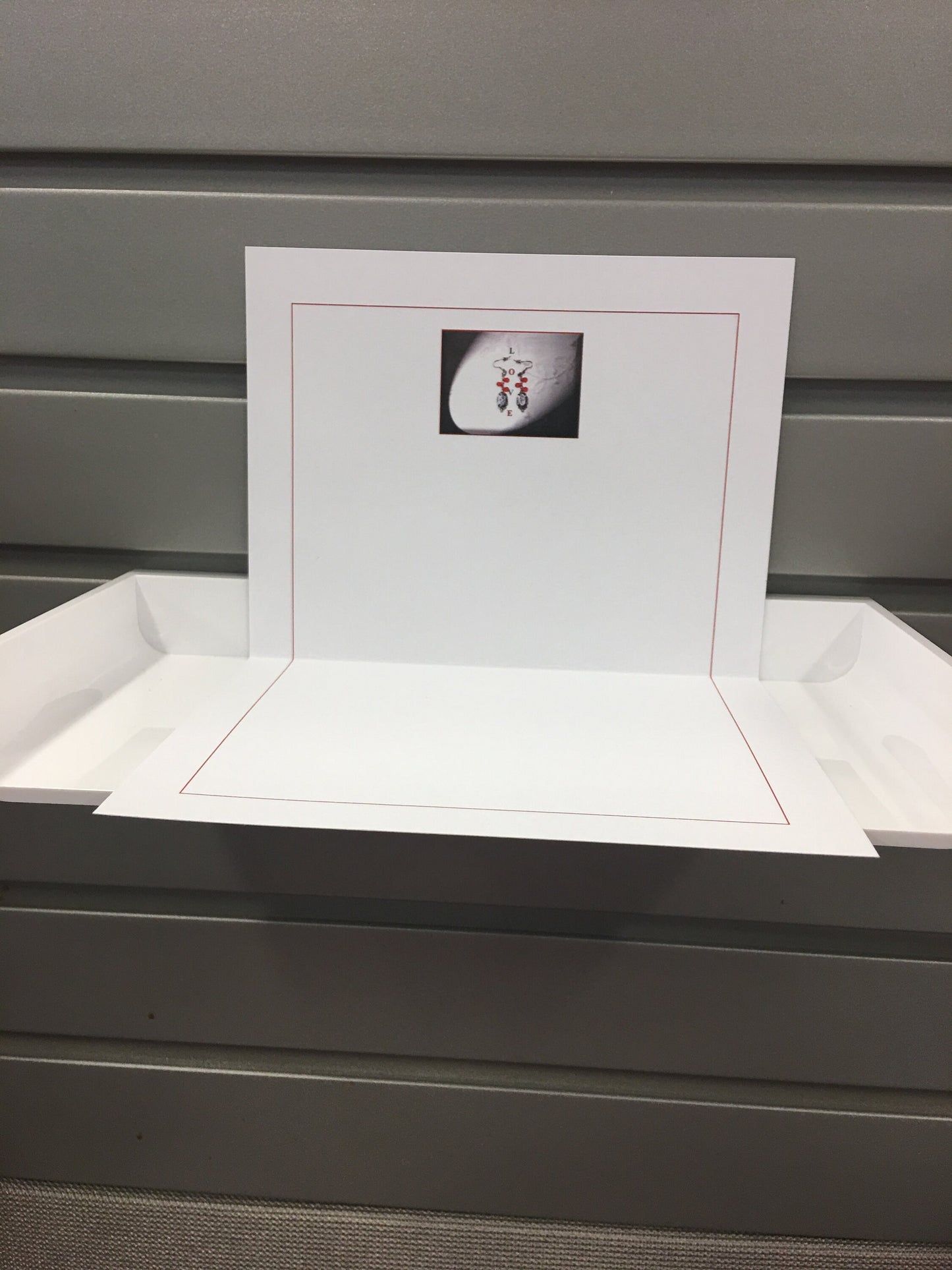 Jewel of Love Note - Greeting Card - Set of 8 Greeting Cards Packaged