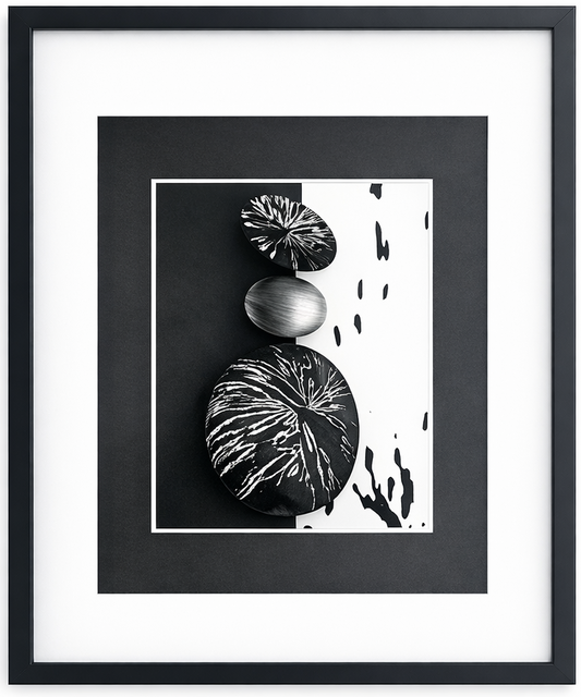 J-Rise Above It Framed Artwork-Blk