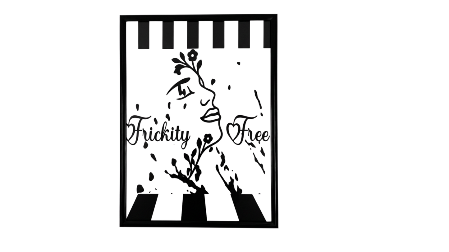 FRICKITY FREE FRAMED WALL ARTWORK Medium (18 x 24in)