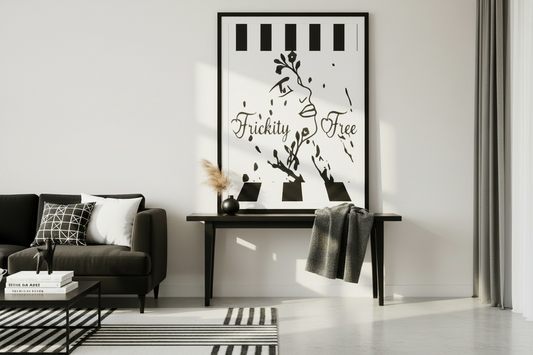 FRICKITY FREE FRAMED WALL ARTWORK Medium (18 x 24in)