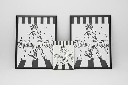 FRICKITY FREE FRAMED WALL ARTWORK Medium (18 x 24in)