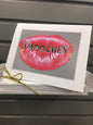 SMOOCHES! Note Card - Set of 8 cards packaged