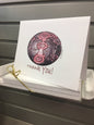 Thank You Note Cards - Set of 8 Greeting Cards Packaged
