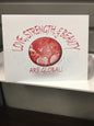 Love, Strength & Beauty Are Global Note Cards - Set of 8 Greeting Cards Packaged