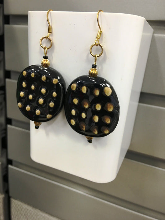Chocolate Crunch Earrings