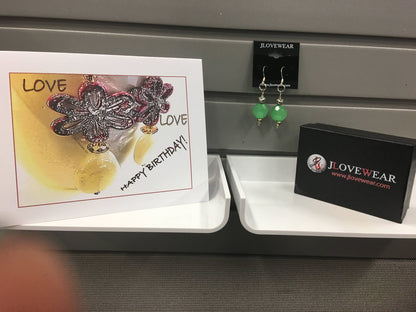 Love, Happy Birthday! Note Cards, Set of 8 Greeting Cards Packaged