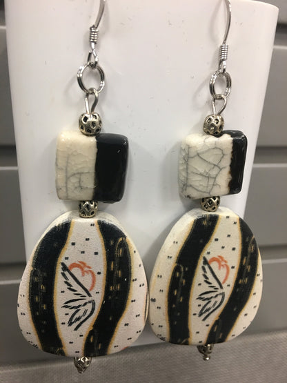 Wooden Beauty:  Earrings