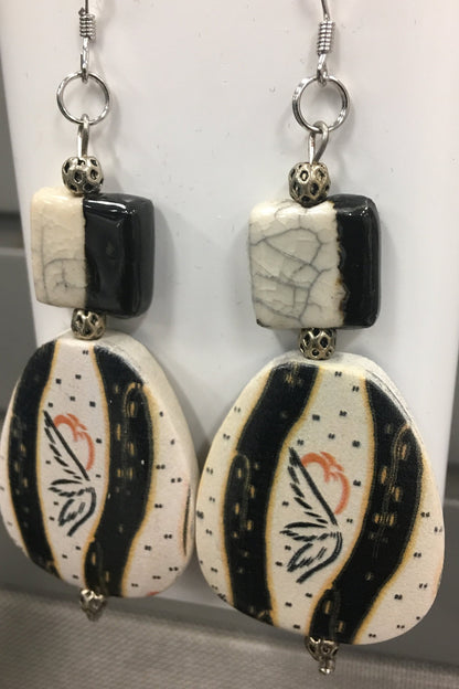 Wooden Beauty:  Earrings