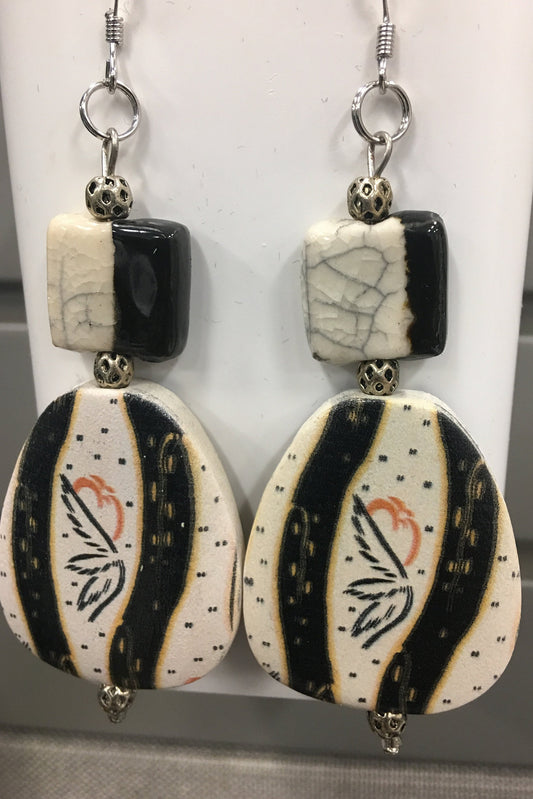 Wooden Beauty:  Earrings