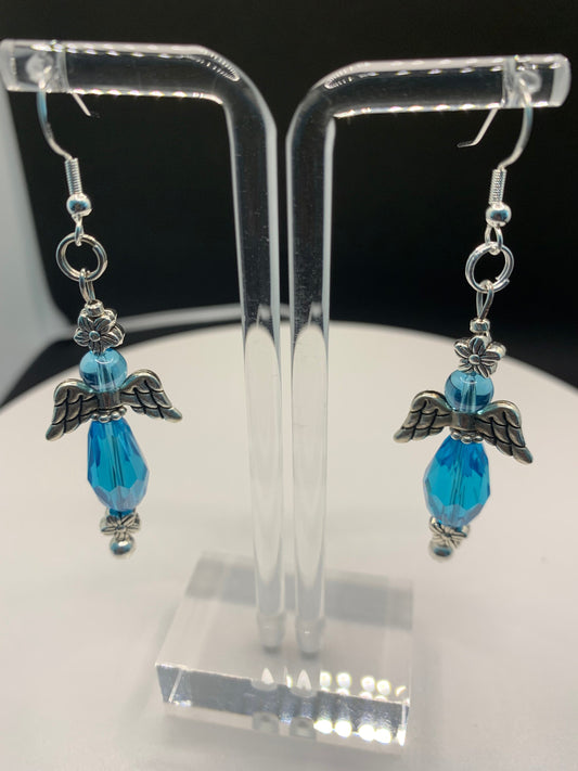 Guardian Angel of Love - Turquoise Earring Set
