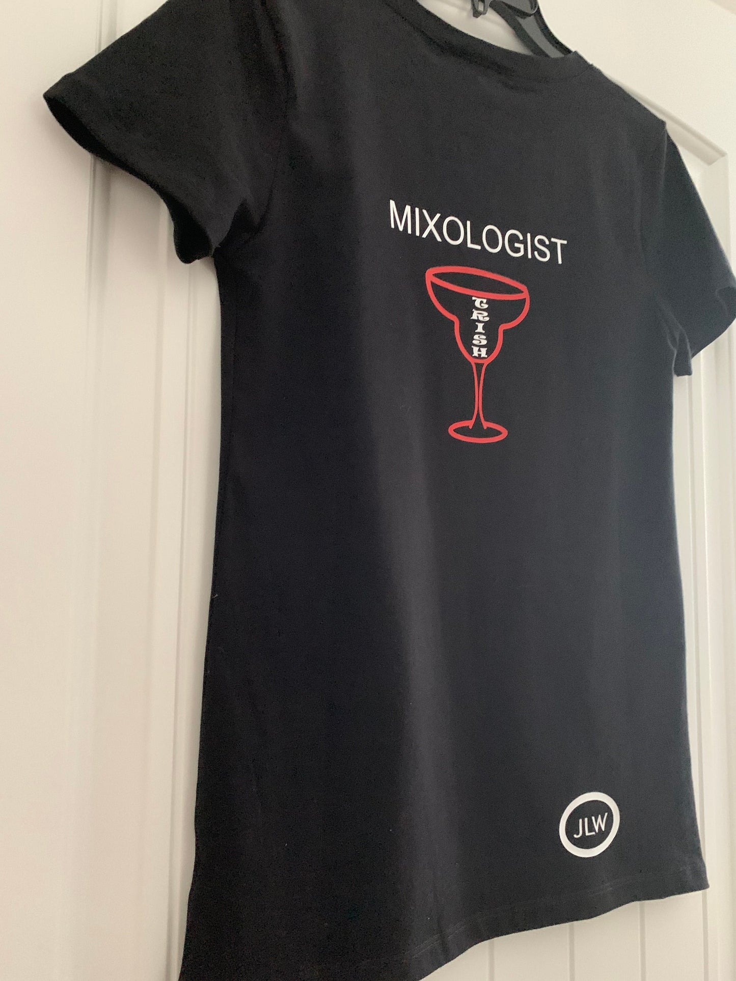 Your Name with Margarita Glass in Front or Mixologist in the Front and Back